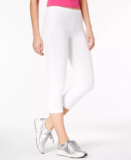 Женские леггинсы-капри HUE® white