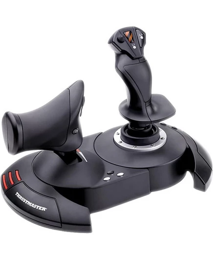 Игровой Hotas Thrustmaster T.Flight Hotas X с отсоединяемым дросселем, черный