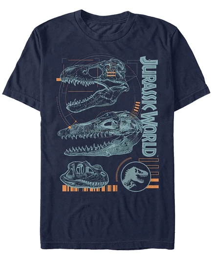 Мужская футболка Fifth Sun Jurassic World с принтом, синяя