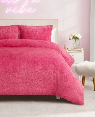 Набор с одеялом Juicy Couture Shaggy Faux Fur