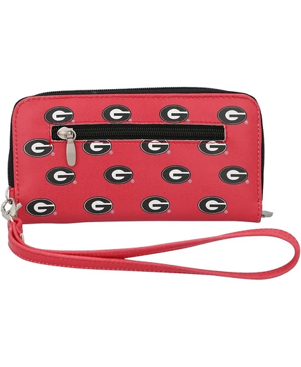 Женский кошелек Georgia Bulldogs Eagles Wings, красный