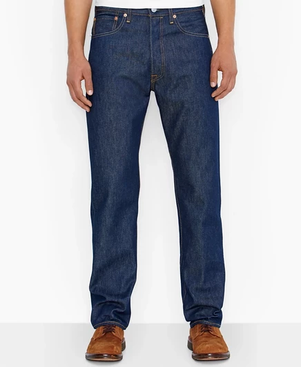 Мужские джинсы Levi's 501 Original Shrink-to-Fit, синие