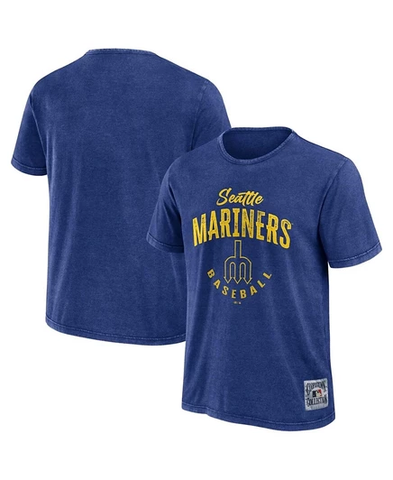 Мужская футболка Fanatics Seattle Mariners Cooperstown, синяя