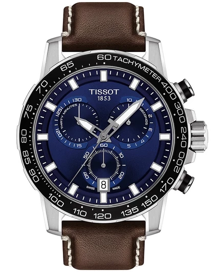 Мужские часы Tissot Supersport Chrono, коричневые