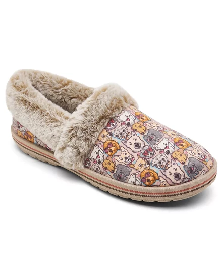  Повседневные тапочки BOBS Women's Too Cozy - Family Pups из искусственного меха с эффектом памяти от Finish Line multi