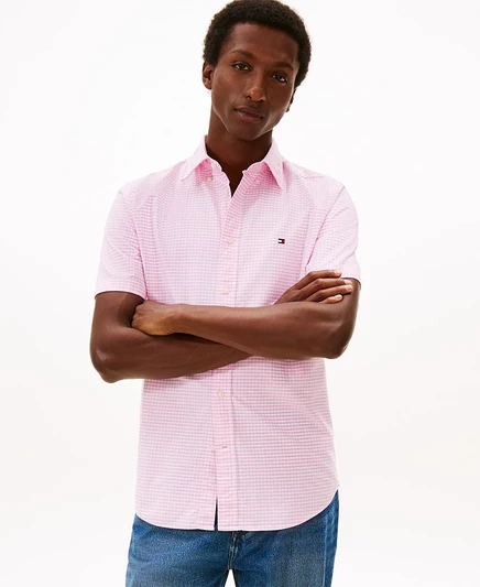Мужская рубашка в клетку Heritage Oxford от Tommy Hilfiger