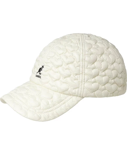 Мужская бейсболка Kangol Fun Puff утепленная, белая
