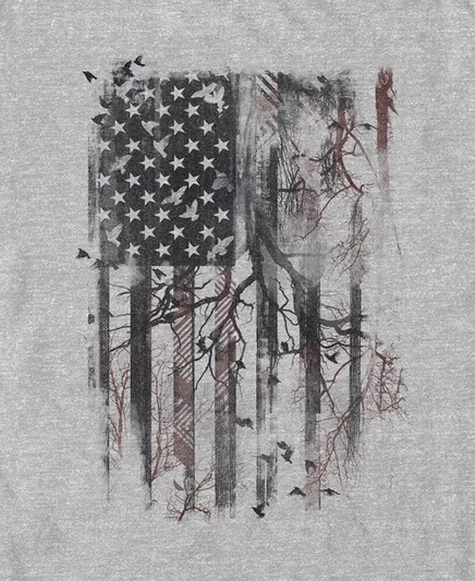 Универсальная мужская футболка с коротким рукавом Patriot от Additude athletic heather
