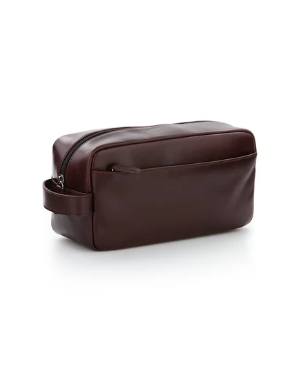 Мужской несессер Perry Ellis Portfolio, кожаный, коричневый