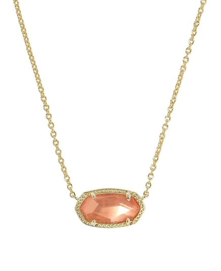 Женское колье Kendra Scott Elisa, ярко-оранжевое