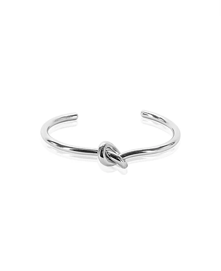 Браслет OMA THE LABEL Philo Knot, серебристый