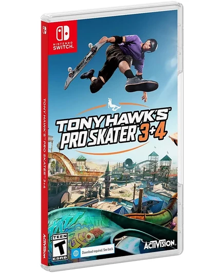 Видеоигра Microsoft Tony Hawk Pro Skater 3+4 для Nintendo Switch, разноцветная