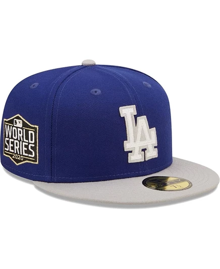 Мужская кепка New Era Dodgers 59FIFTY 2020, синяя
