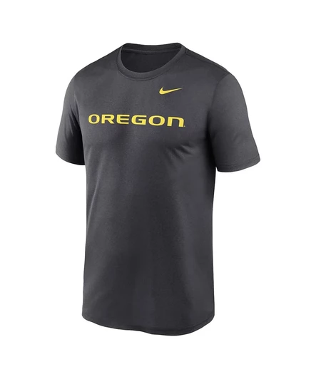 Мужская футболка Nike Anthracite Oregon Ducks с надписью Prime Time Legend anthracite