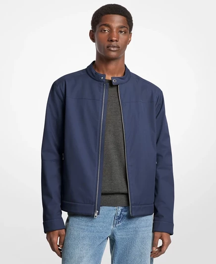 Мужская куртка Michael Kors Racer водо- и ветрозащитная, синяя