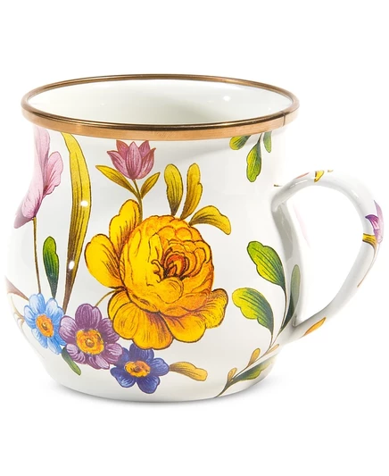 Кружка Mackenzie-Childs White Flower Market, 470 мл