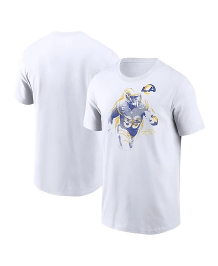 Мужская футболка Nike Aaron Donald Los Angeles Rams, белая