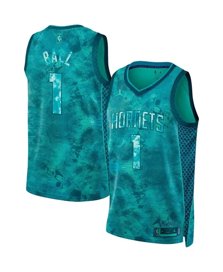 Мужская и женская майка Nike LaMelo Ball Mint серии Charlotte Hornets Select Swingman mint