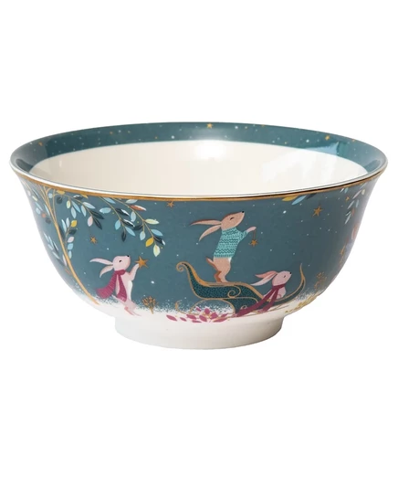 Конфетница Portmeirion Sara Miller Woodland Tales, синяя