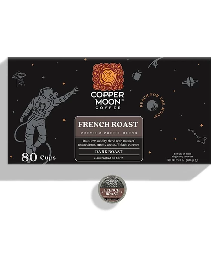 Капсулы кофе Copper Moon Coffee, французская обжарка, 80 шт.