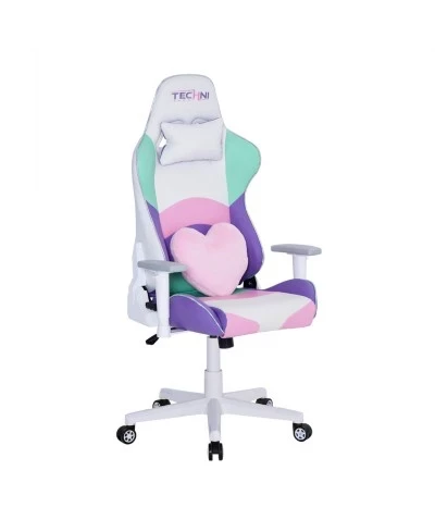 Кресло геймерское Techni Sport PC Pink, розовое