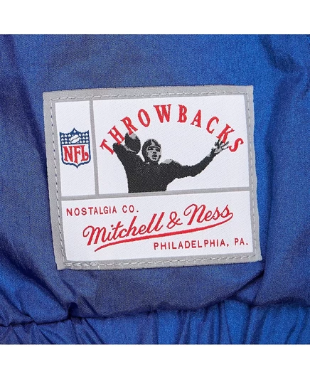 Женская укороченная нейлоновая куртка Mitchell & Ness Royal Buffalo Bills на молнии royal