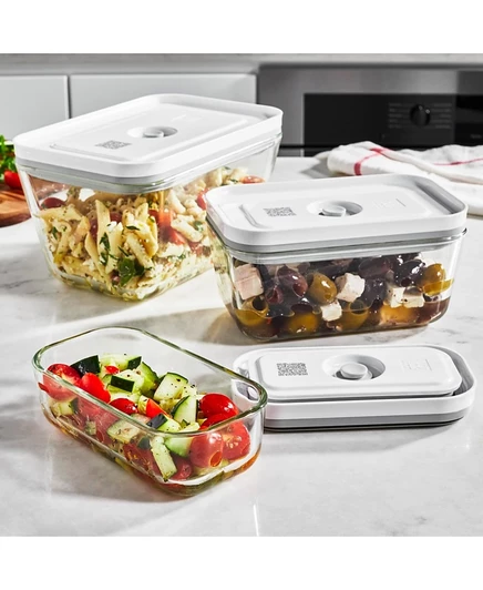 Вакуумные контейнеры Zwilling Fresh & Save, стекло, белые