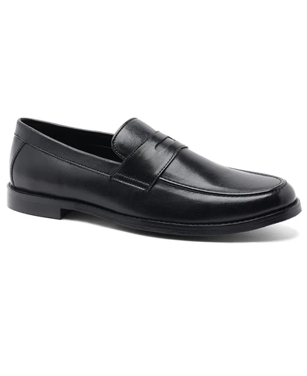 Мужская кожаная обувь Sherman Penny Loafer без шнуровки black