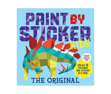 Книга Paint by Sticker Kids — 10 картин наклейками