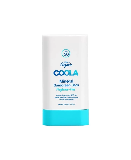 Солнцезащитный крем COOLA Mineral Stick с фактором защиты от солнца 50, 0,6 унции, без цвета