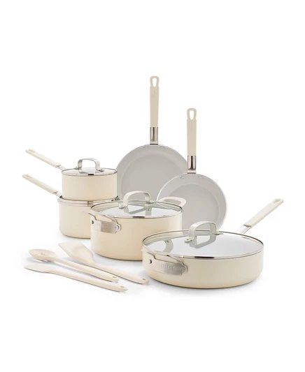 Набор GreenPan x Bobby Flay 13 пр., керам. покр., кремовый
