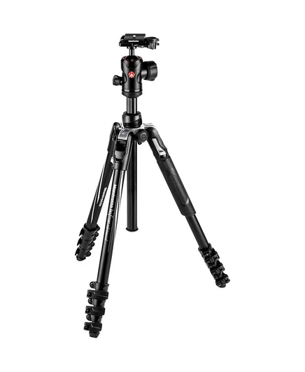 Штатив Manfrotto Befree Advanced 4-секционный алюминиевый, черный