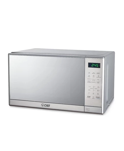 Микроволновая печь Commercial CHEF 700 Вт, 20 л, серебристая