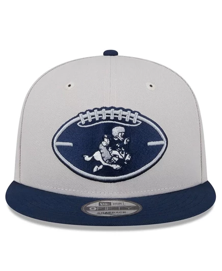 Мужская кепка Stone/Navy Dallas Cowboys 2024 от New Era