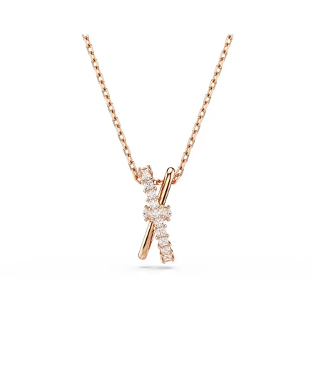 Колье Swarovski Hyperbola с подвеской, золотистое