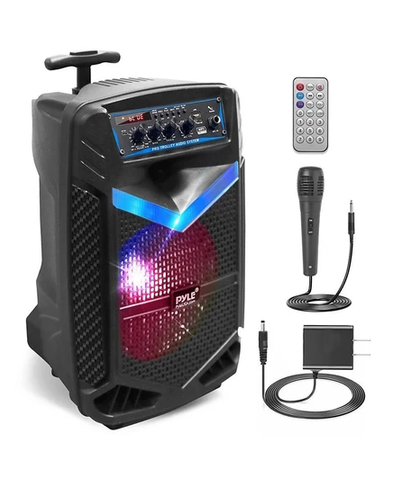 Портативная акустика Pyle PPHP842B 400 Вт с сабвуфером, черная