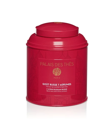Чай черный palais des ths gout russe 7 agrumes, 100 г