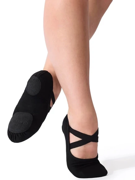 Женские балетные туфли Capezio Hanami, черные