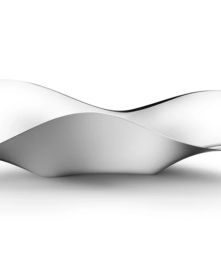Поднос Georg Jensen Indulgence для устриц, серебристый