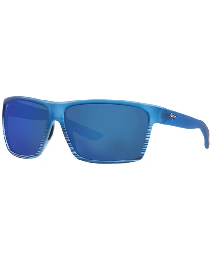 Унисекс солнцезащитные очки Maui Jim Alenuihaha, синие, черные