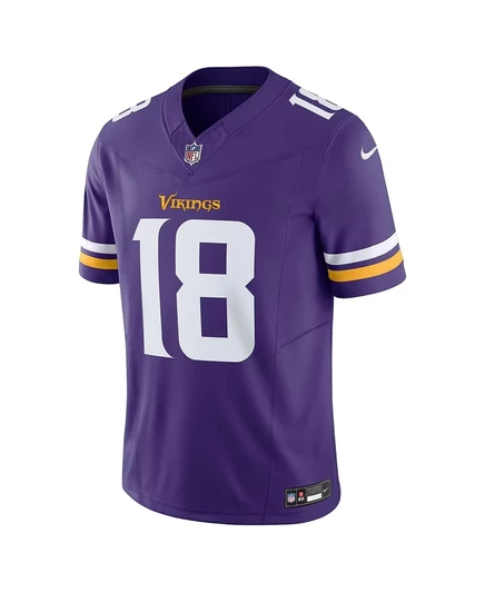 Мужская джерси Nike Justin Jefferson Vikings, фиолетовая