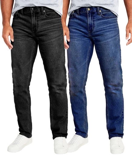 Мужские джинсы Blu Rock Flex Stretch, 2 шт., разноцветные