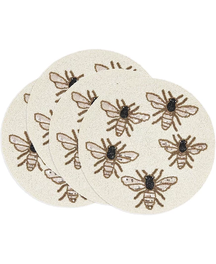 Подставки под тарелки SARO LIFESTYLE Garden Buzz 38 см, золотые