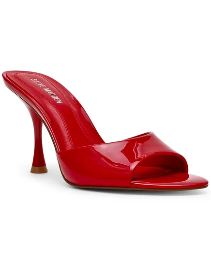 Женские босоножки Steve Madden Santi на шпильке, красные