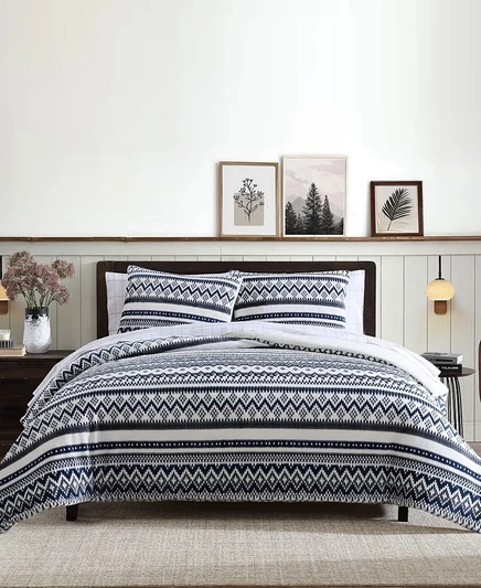 Постельный комплект Eddie Bauer Shelton Fair Isle, разноцветный