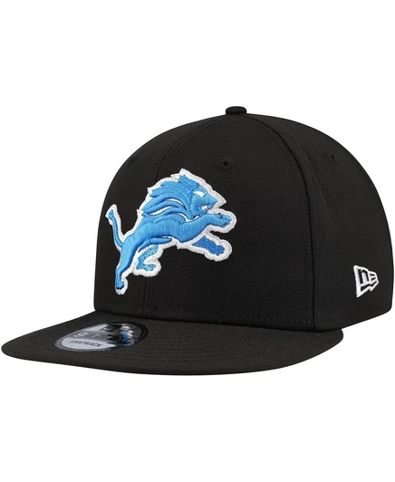Мужская бейсболка New Era Detroit Lions 9FIFTY snapback, черная