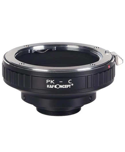 Адаптер K&F Concept PK‑C для объективов Pentax K на C‑крепление