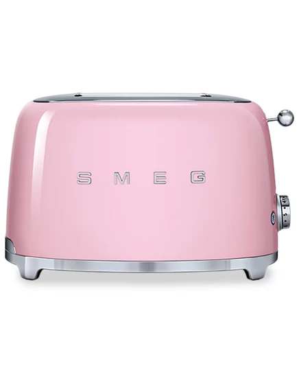 Тостер SMEG на 2 ломтика, розовый