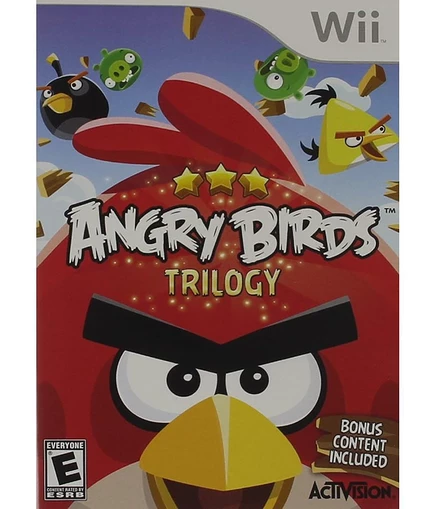 Видеоигра Angry Birds Trilogy для Nintendo Wii