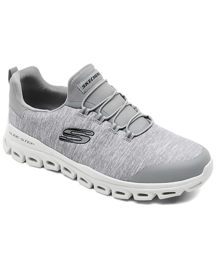 Мужские кроссовки Skechers Glide-Step - Ryla для тренировок на широкую ногу от Finish Line серого цвета